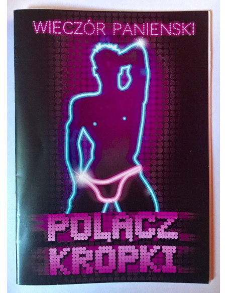 Gry-Książeczka Połącz Kropki na Wieczór Panieński