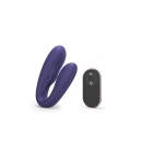 Wibrator dla par Match Up Midnight Indigo - podwójny silnik, ultraelastyczna szyja, wkładka 9 x 2 cm - 1