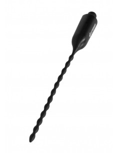 E-Stimulation Vibrating Urethral Sounding Plug - Black 2