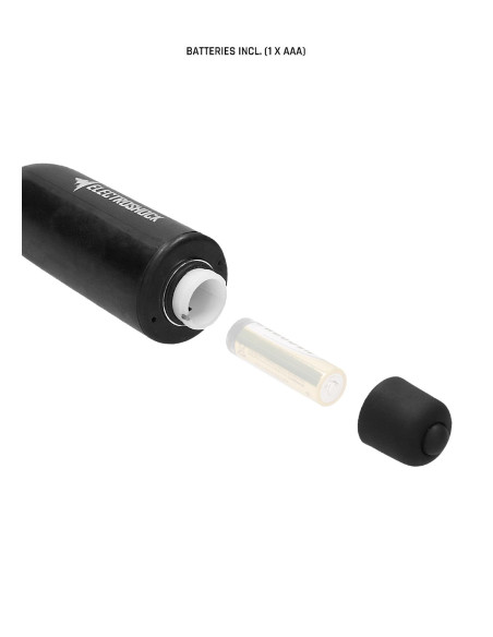 E-Stimulation Vibrating Urethral Sounding Plug - Black