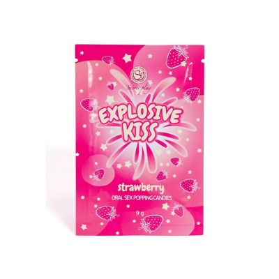 STRAWBERRY POPPING CANDIES - 1