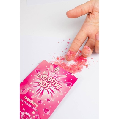 STRAWBERRY POPPING CANDIES - 1 2