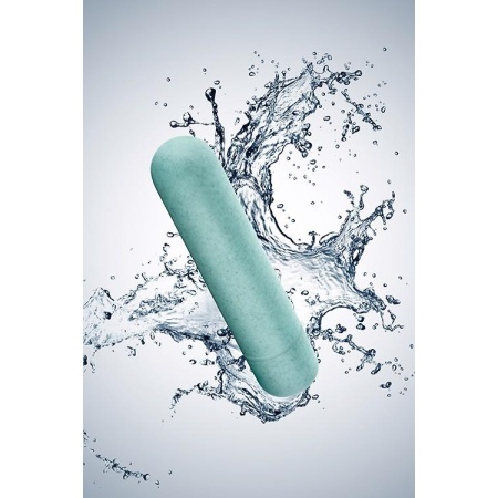 Gaia Eco Bullet Aqua - biodegradowalny wibrator typu bullet z bioplastiku BioFeel, 1 prędkość, IPX6, 8,9 cm - 5