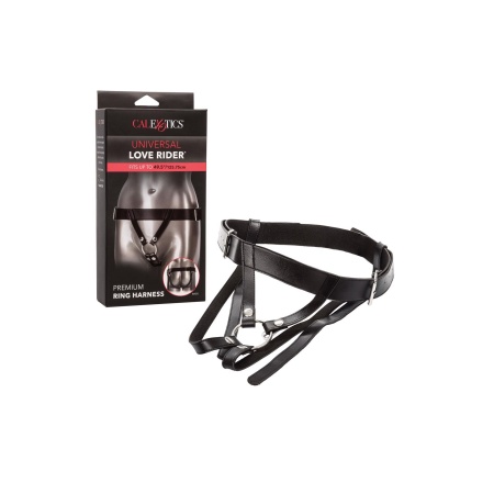 Uprząż do dildo Love Rider Universal z aluminiowym pierścieniem 5 cm - 3