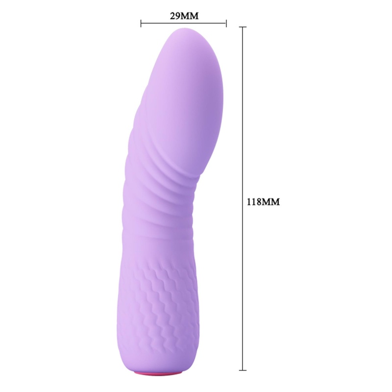Wibrator Pretty Love Lina - silikon medyczny, 12 funkcji wibracji z pamięcią, główka pin-point - 4