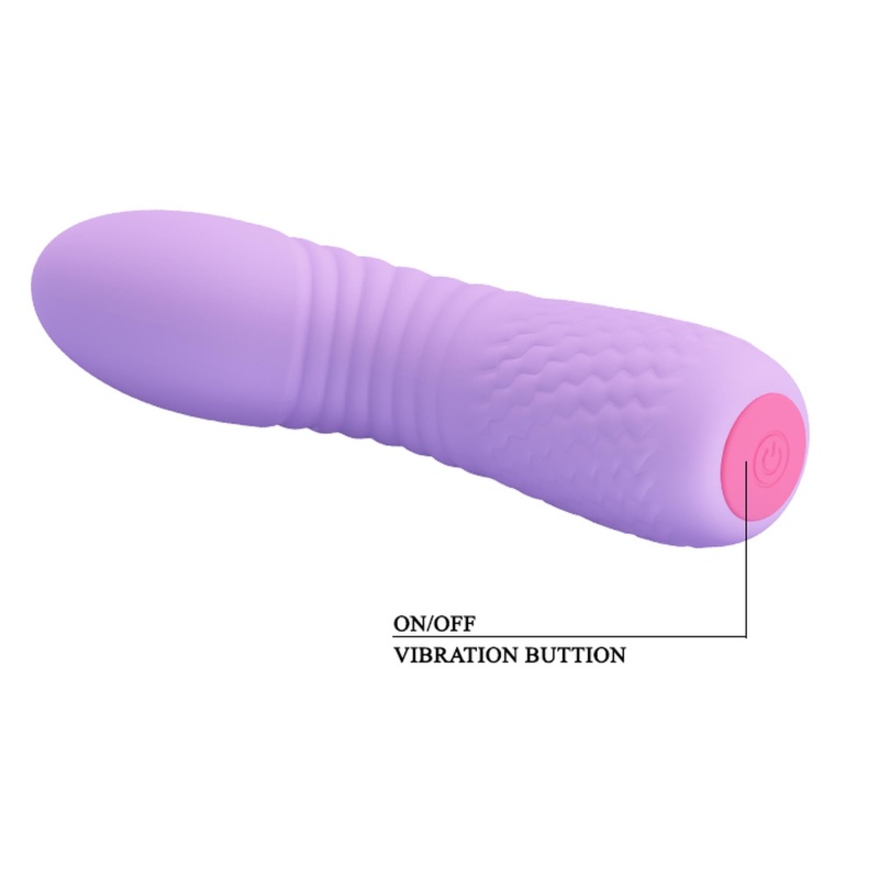 Wibrator Pretty Love Lina - silikon medyczny, 12 funkcji wibracji z pamięcią, główka pin-point - 5