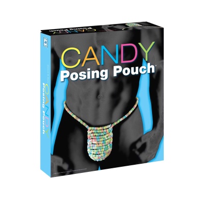 Jadalny posing pouch Candy od z cukrowych koralików – rozciągliwy, 70 cm - 1
