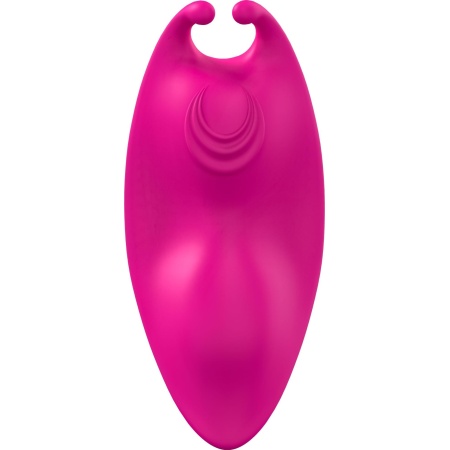Wibrator Catcher Pink - masażer do bielizny z magnetycznym klipsem, dwoma silnikami i pilotem, wymiary 10,2 × 4,6 × 3 cm - 6