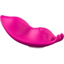Wibrator Catcher Pink - masażer do bielizny z magnetycznym klipsem, dwoma silnikami i pilotem, wymiary 10,2 × 4,6 × 3 cm - 9