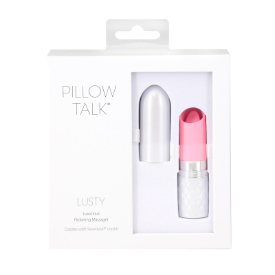 Masażer łechtaczkowy Lusty 8,9 cm różowy - 1