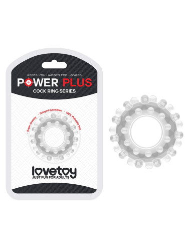POWER PLUS Cockring Clear