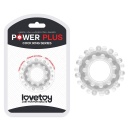 Pierścień na penisa POWER PLUS przezroczysty 2-4 cm - 1