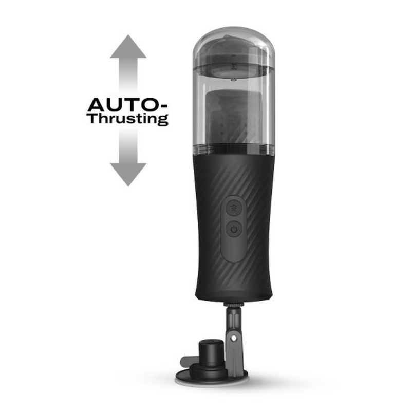 Automatyczny masturbator THRUST BLOW z napędem posuwisto-zwrotnym i przyssawką, 30x9 cm - 3