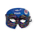 Maska na oczy Rainbow Mask 23 x 20 cm tęczowa - 4