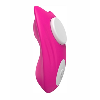 Masażer Catch Rose Pink - podwójny silnik, 9 trybów wibracji, 8,2 × 5 × 3,2 cm - 1 2