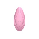 Mini Wibrator Ultrathin Wearable Remote PINK - Ultrapłaski, Zakrzywiony Kształt z Silikonu Medycznego i Pilotem Zdalnego Sterowa - 7
