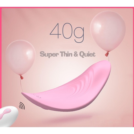Mini Wibrator Ultrathin Wearable Remote PINK - Ultrapłaski, Zakrzywiony Kształt z Silikonu Medycznego i Pilotem Zdalnego Sterowa - 11