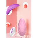 Ultrathin Wearable remote mini vibe PINK - 17
