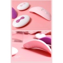 Mini Wibrator Ultrathin Wearable Remote PINK - Ultrapłaski, Zakrzywiony Kształt z Silikonu Medycznego i Pilotem Zdalnego Sterowa - 18