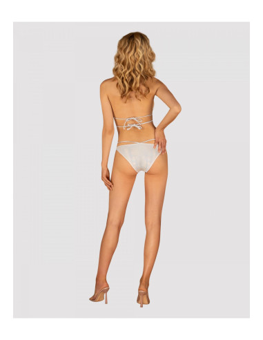 Strój kąpiel.-Blancossa komplet 2-częściowy biały L