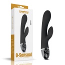 Wibrator podwójny O-Sensual Clit Duo Climax 21 cm (8,3 cala) Czarny - 1