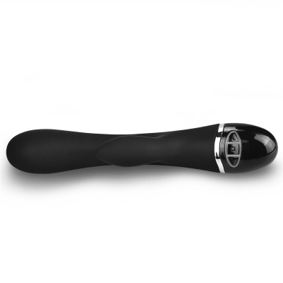 Wibrator podwójny O-Sensual Clit Duo Climax 21 cm (8,3 cala) Czarny - 1 2