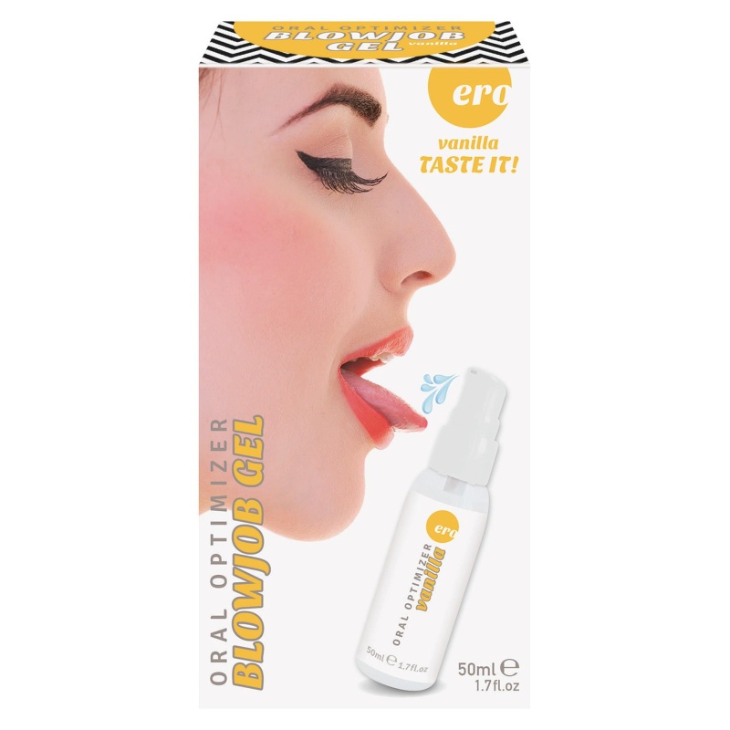 Żel/sprej-HOT Oral Optimizer Blowjob Gel Vanilla 50ml. - 1