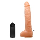 Realistyczny wibrator Penis Vibration z przyssawką, 24 cm - 2