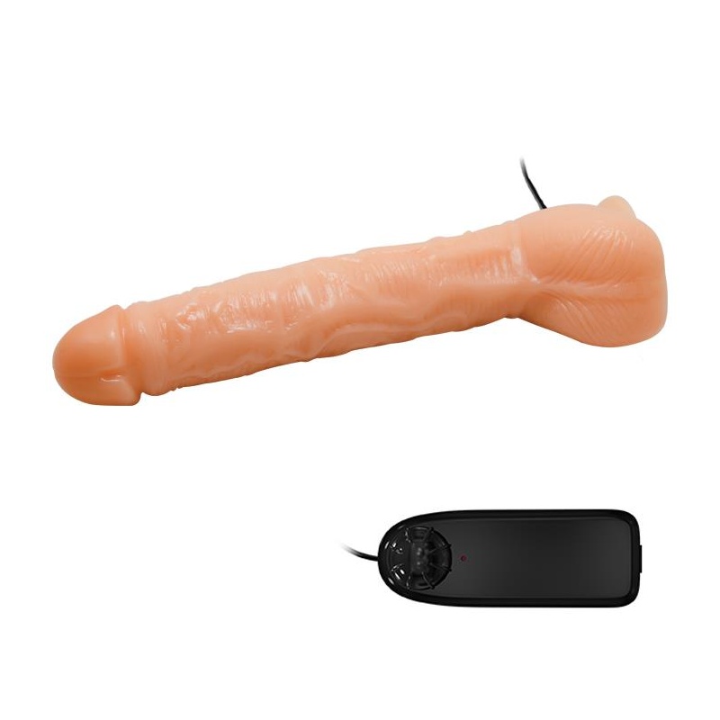 Realistyczny wibrator Penis Vibration z przyssawką, 24 cm - 4