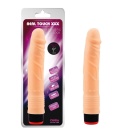 Wibrator 9” Vibe Cock-Flesh - T-Skin, regulacja pokrętłem, długość 22,5 cm - 1