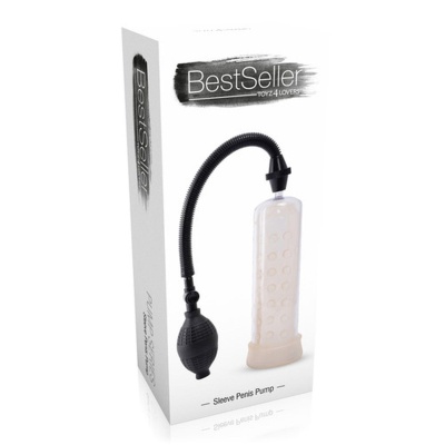 Pompka prącia Bestseller Power Extender 20 cm, przezroczysta - 1