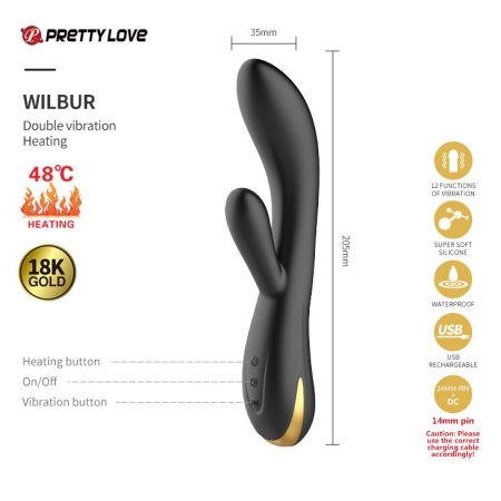 Zestaw dla par Golden Black - 12 akcesoriów z wibracją, ssaniem i elektrostymulacją - 4