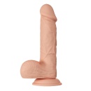 Realistyczne dildo Beautiful Bahamut z łukiem i przyssawką, 21,8 cm - 6