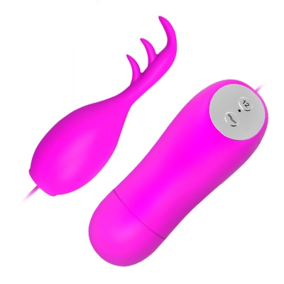 Wibrujące jajeczko Mini Love Egg z pilotem i 12 trybami wibracji (6 cm) - 1 2