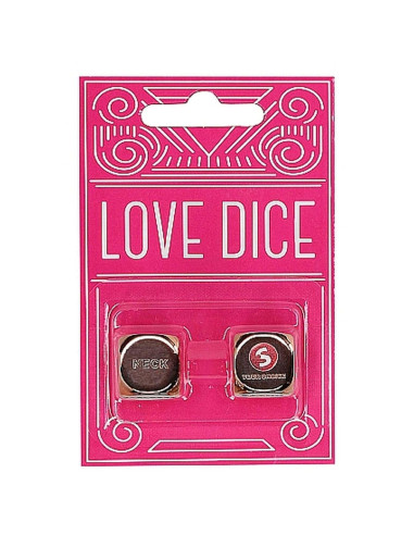 Kości-Love Dice Rosé Gold