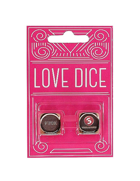 Kości-Love Dice Rosé Gold