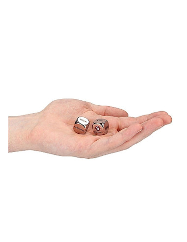 Kości-Love Dice Rosé Gold