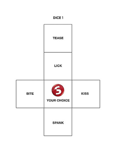 Kości-Love Dice Rosé Gold