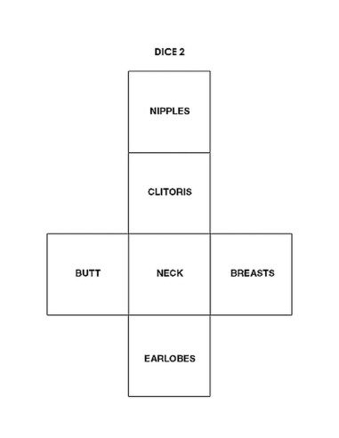 Kości-Love Dice Rosé Gold