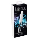 Wibrator szklano-silikonowy Glass Vibrator 3 z podświetleniem LED, 10 trybów wibracji, 17,7 cm - 1