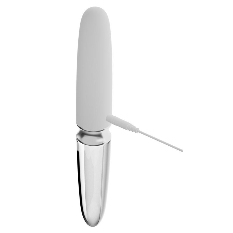 Wibrator szklano-silikonowy Glass Vibrator 3 z podświetleniem LED, 10 trybów wibracji, 17,7 cm - 8