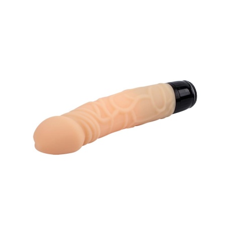 Wibrator realistyczny Thick Realistic Dilio-Flesh - silikon hipoalergiczny, 7 funkcji, wodoodporny, 19,5 cm x ⌀3,8 cm - 6