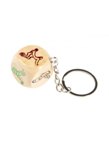 Zabawka-Key Chain Sex Dice Display 1pc