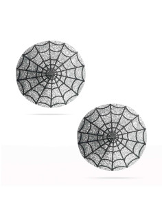 Reusable Spider Glittering Sexy Nipple Pasties
