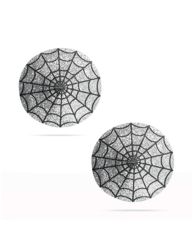 Reusable Spider Glittering Sexy Nipple Pasties