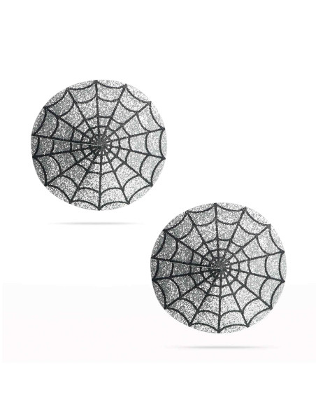 Reusable Spider Glittering Sexy Nipple Pasties