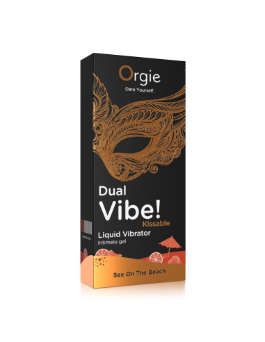 DUAL VIBE! SEX ON THE BEACH KISSABLE LIQUID VIBRATOR - 15 ML