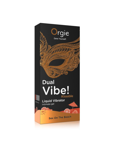 DUAL VIBE! SEX ON THE BEACH KISSABLE LIQUID VIBRATOR - 15 ML