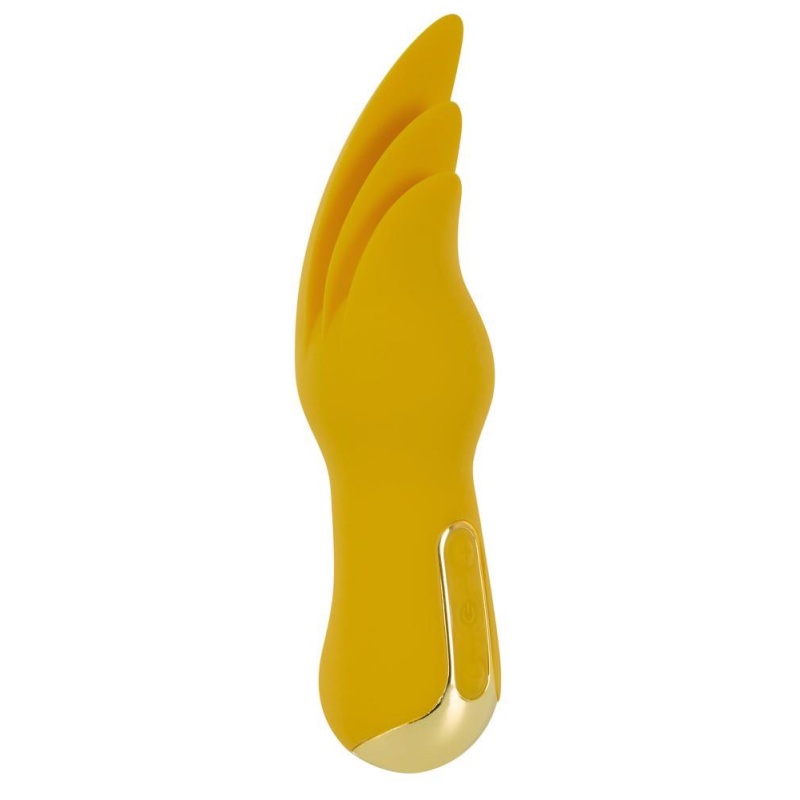 Wibrator lizający Your New Favorite z 3 trzepoczącymi końcówkami, 18,6 cm - 2