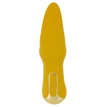 Wibrator lizający Your New Favorite z 3 trzepoczącymi końcówkami, 18,6 cm - 3